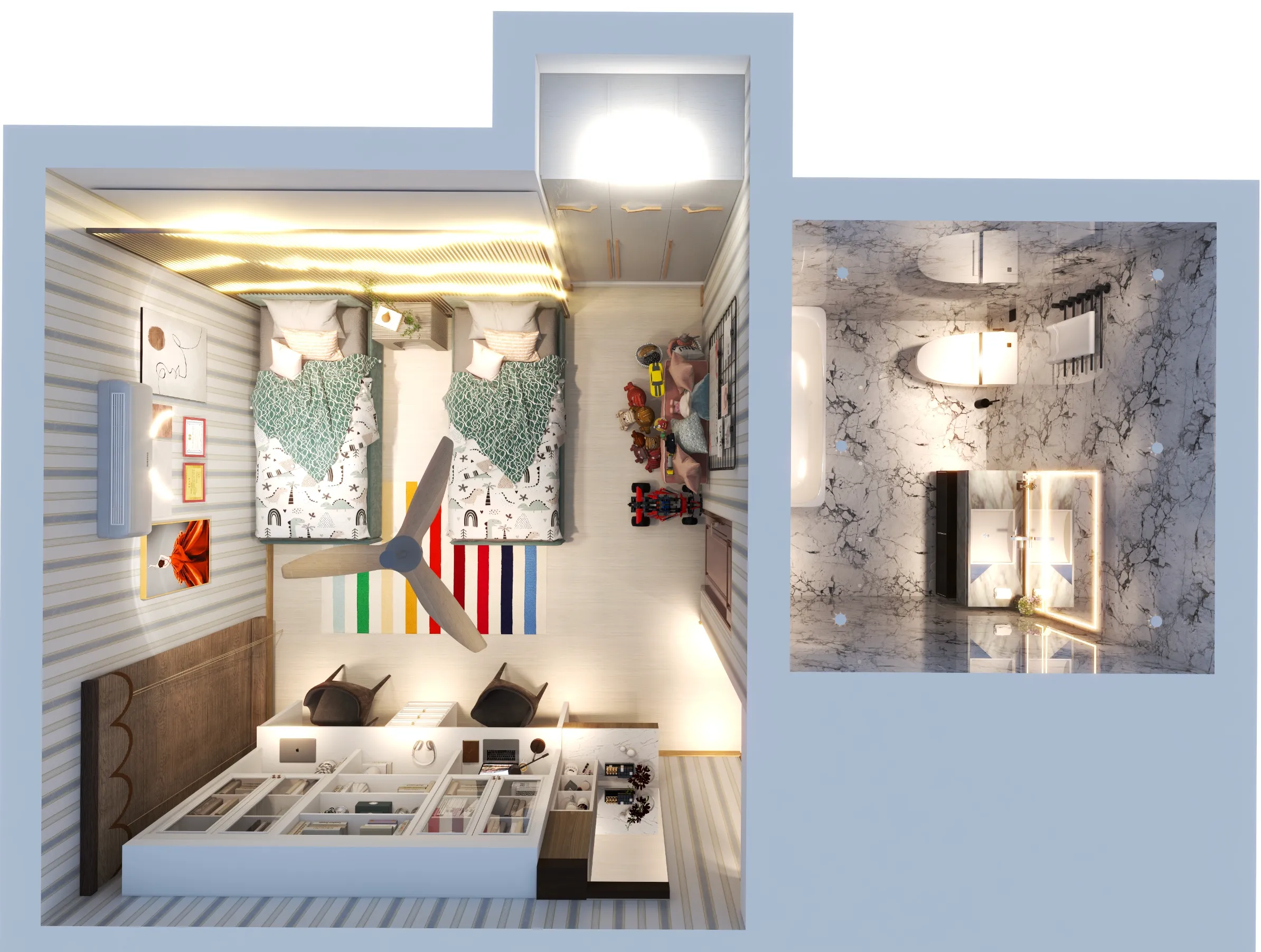 Kids Room Design: A Blend of Functionality and Whimsy