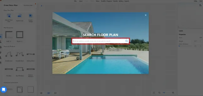 How to Search Floor Plan?