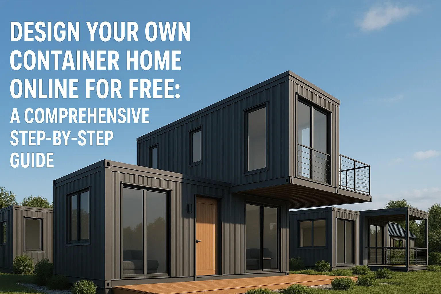 Design Your Own Container Home Online for Free: 30-Second Quick Start Guide