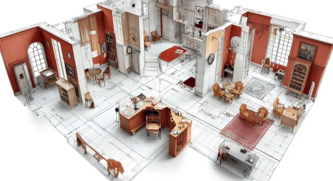 4. Remove everything that isn’t structural.