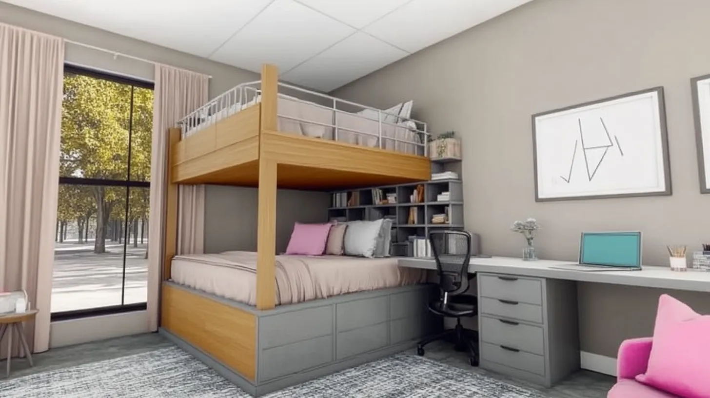 Layout 3: Work + Sleep Combo in a 10x10 Room