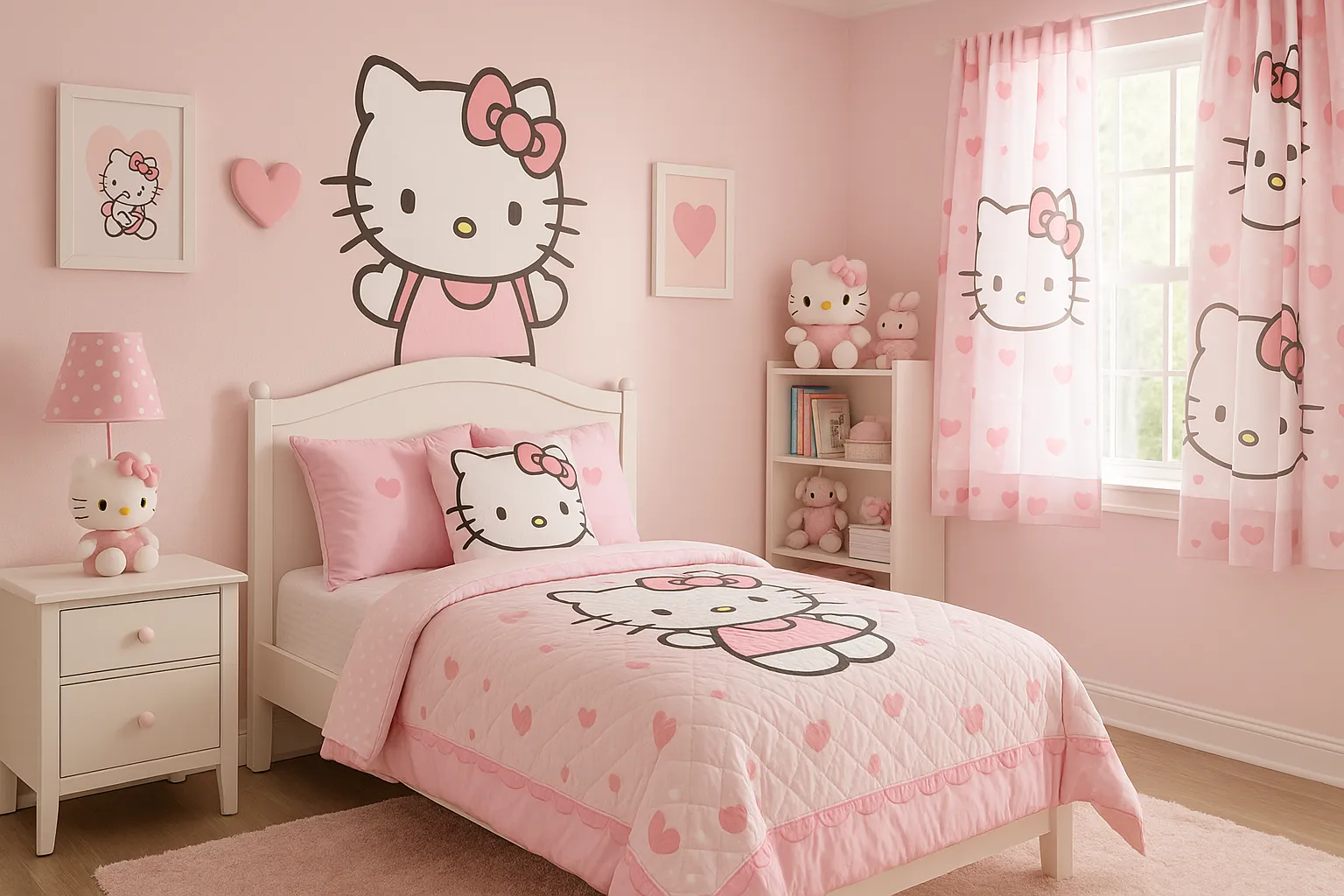 Hello Kitty Room Decor Ideas for Girls Ages 3–10