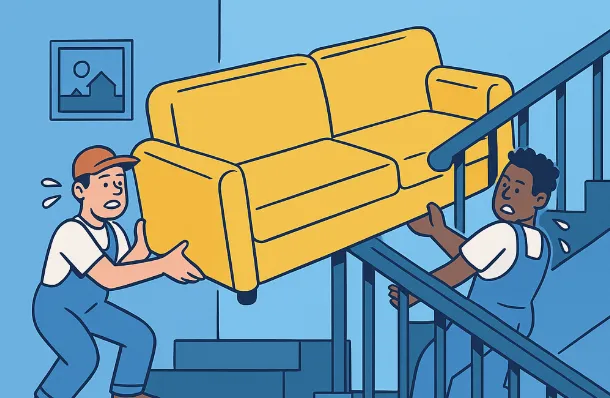 I Moved Cross-Country and My Couch Got Stuck in the Stairwell: Here’s How to Actually Prepare Your Furniture for Long-Distance Moving