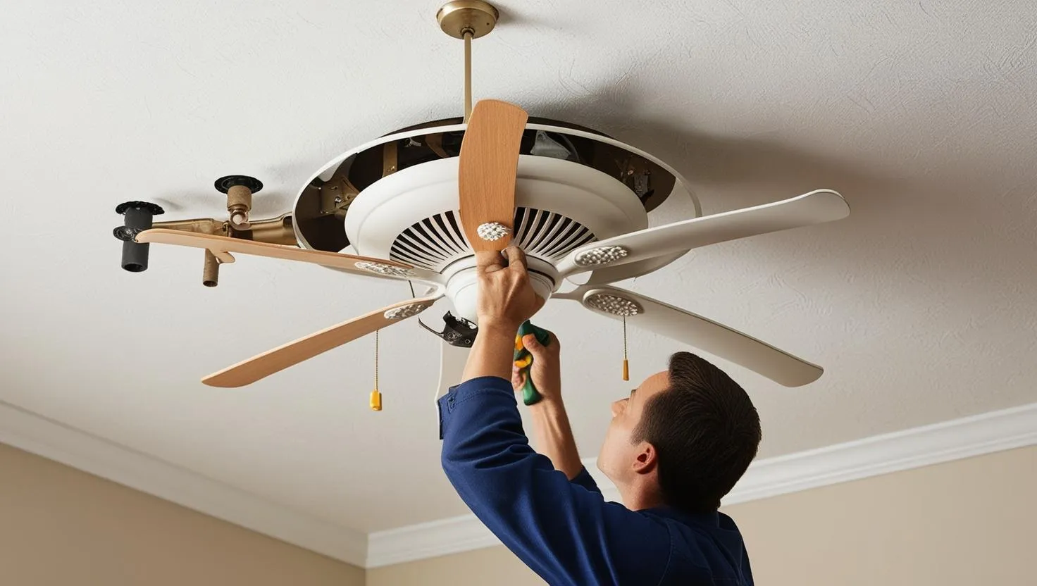 How to Replace a Ceiling Fan: A Complete Guide from Removal to Installation