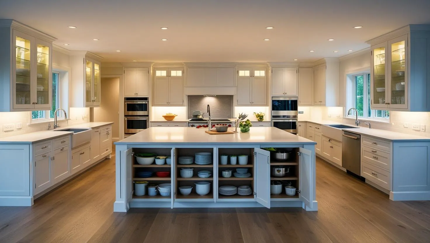 ハウスのキッチン収納空間で劇的進化: 今すぐ始める収納設計術！