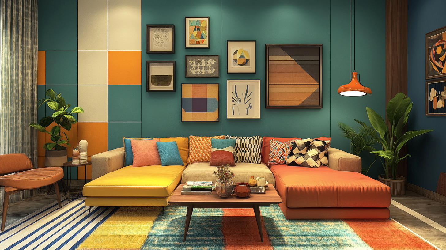 おしゃれリビング壁紙の魅力を展示