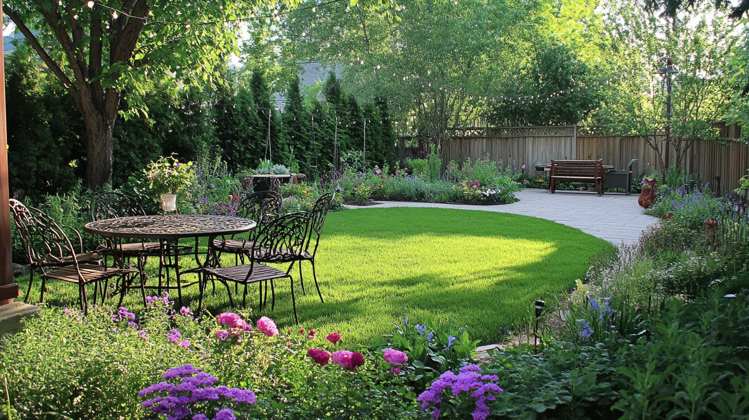 例3：欧米カントリー調のファミリー庭園