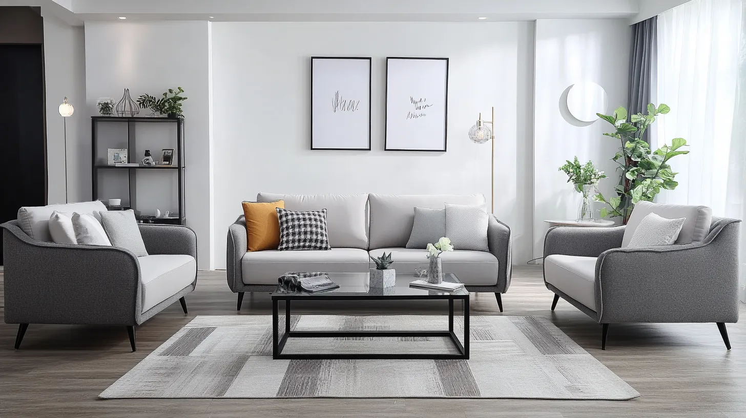 例2：ミニマルな北欧リビング