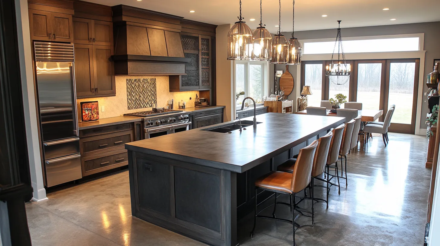 例2：大空間・社交型アイランド