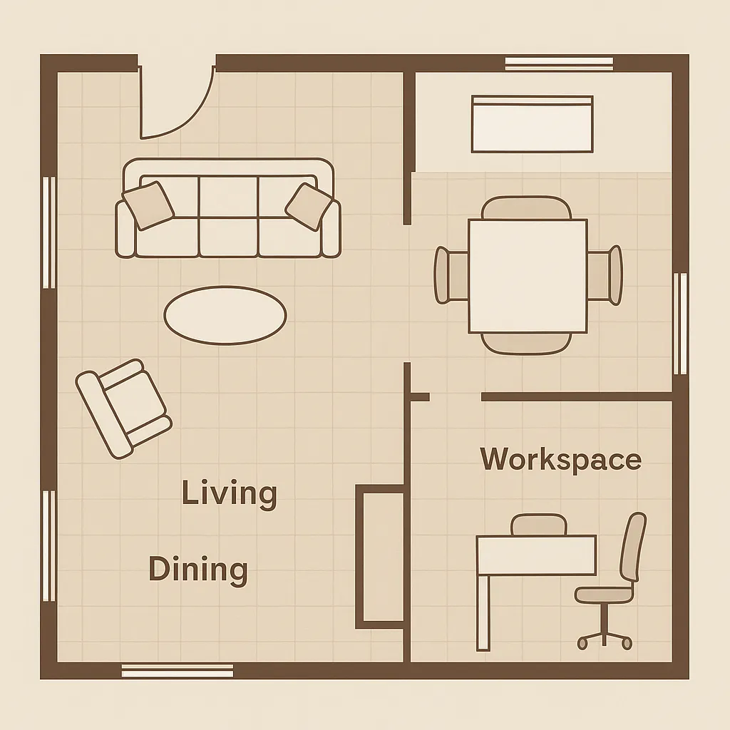 Step 2: Define Functional Zones Before Placing Furniture