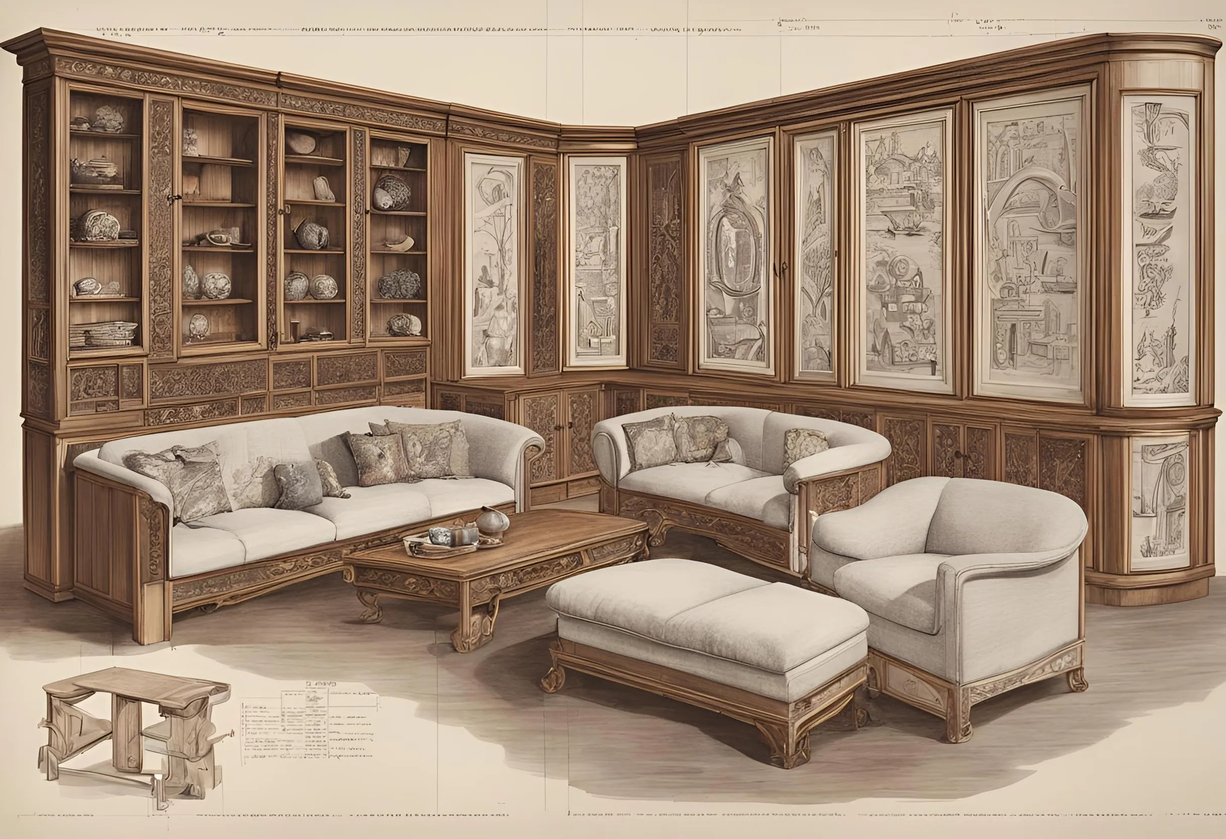 Furniture Selection: Comfortable, Practical, and Multi-functional