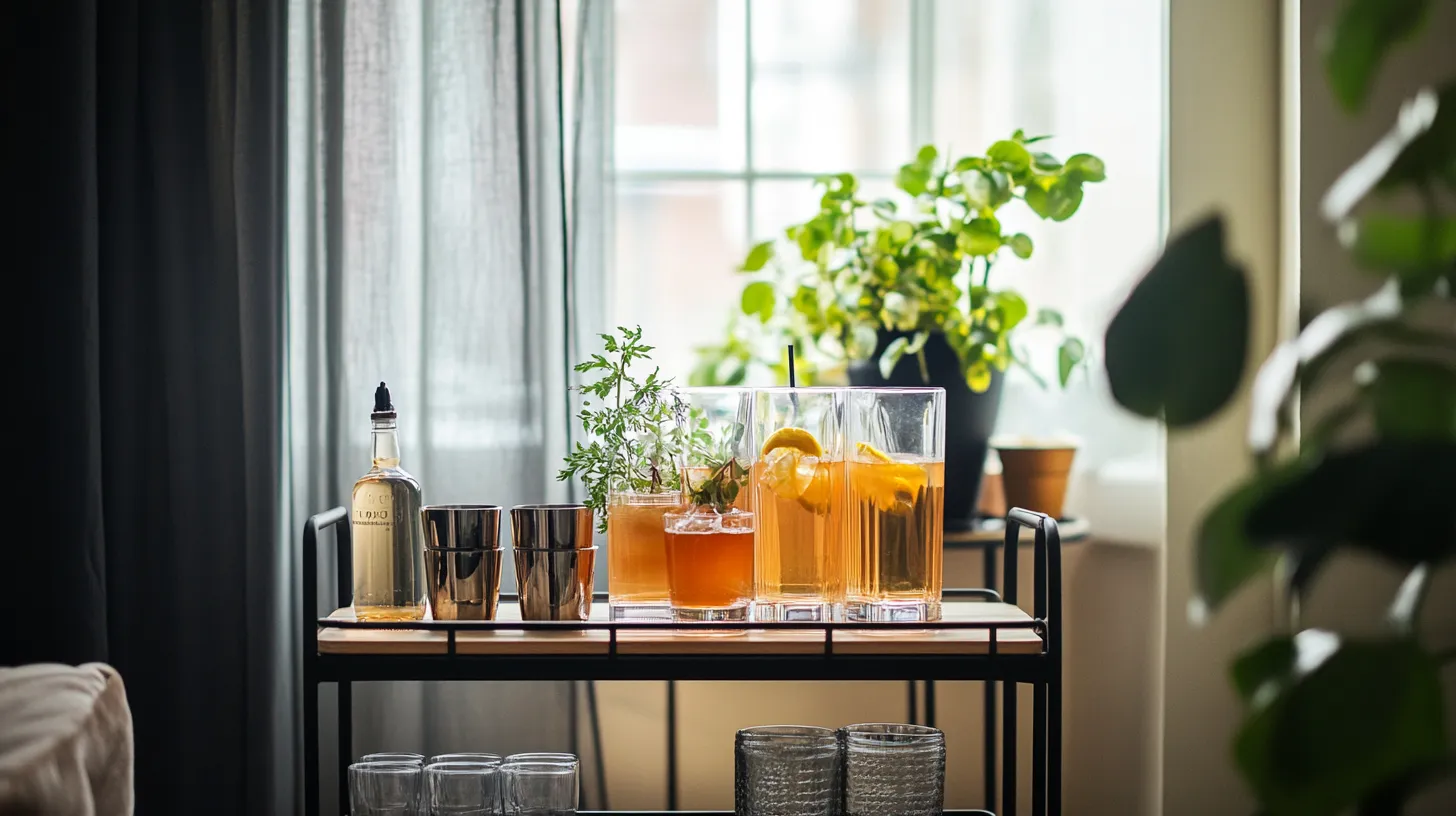 Bar Cart Layouts × 4 Personalities