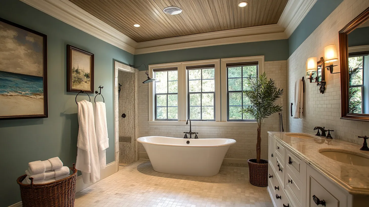 2. Paint the Ceiling to Match the Walls