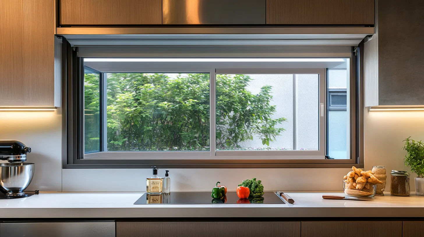 4. Double-Sided Shelf Hatch