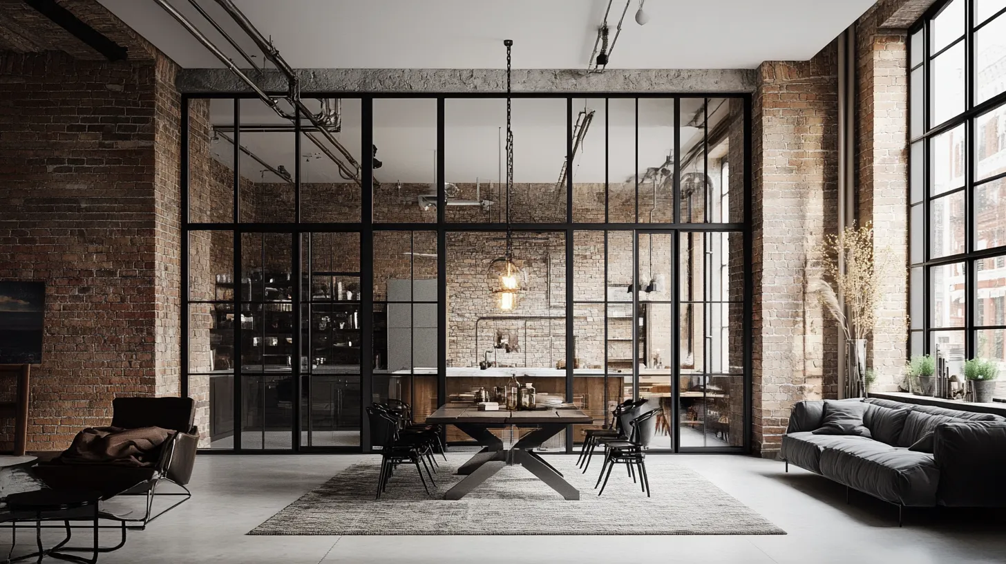 5. Industrial Metal Frame Hatch