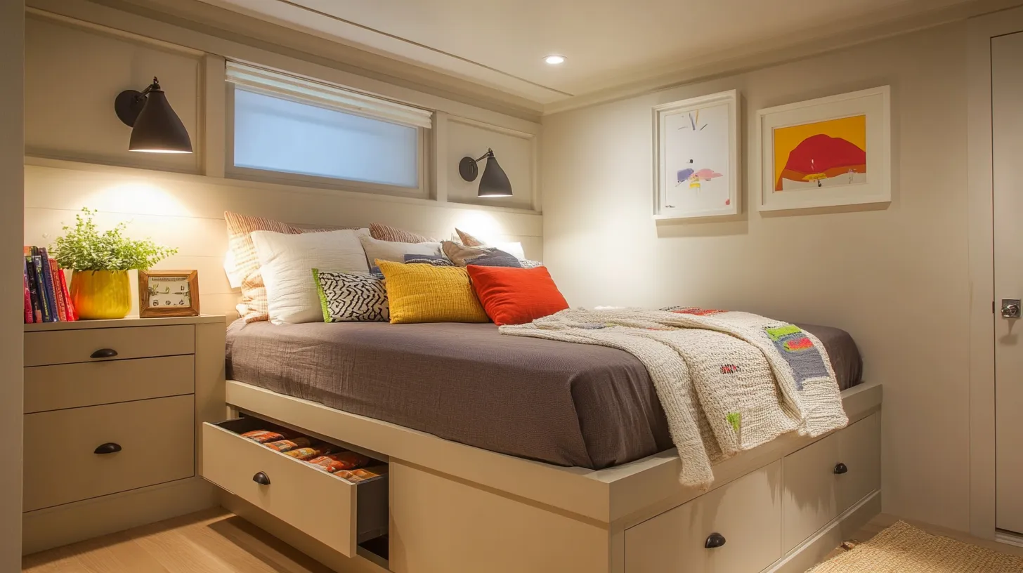 1. Put the Bed on the Short Wall