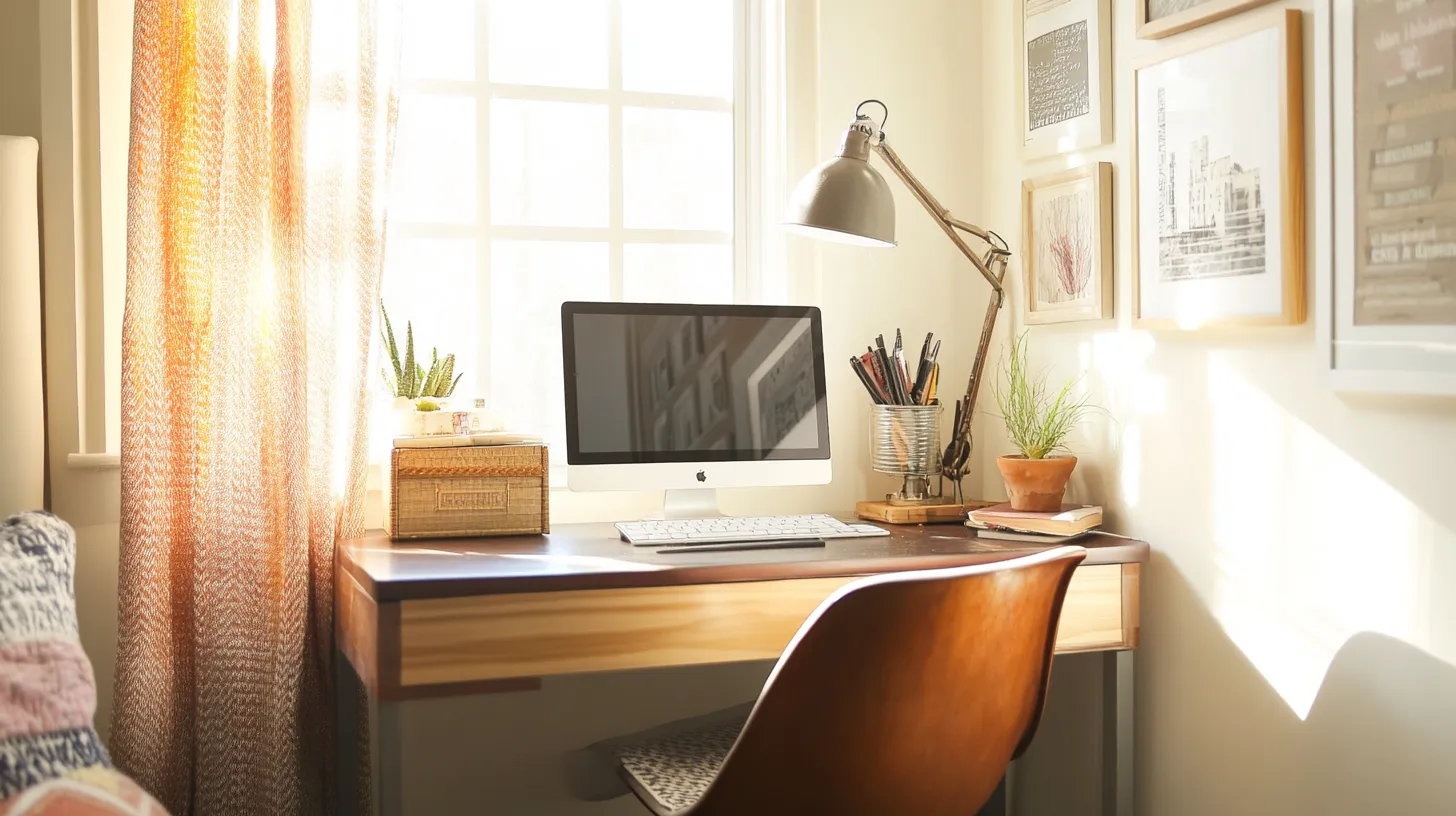 1. Rethink the Corner: Turn Dead Space into Desk Space