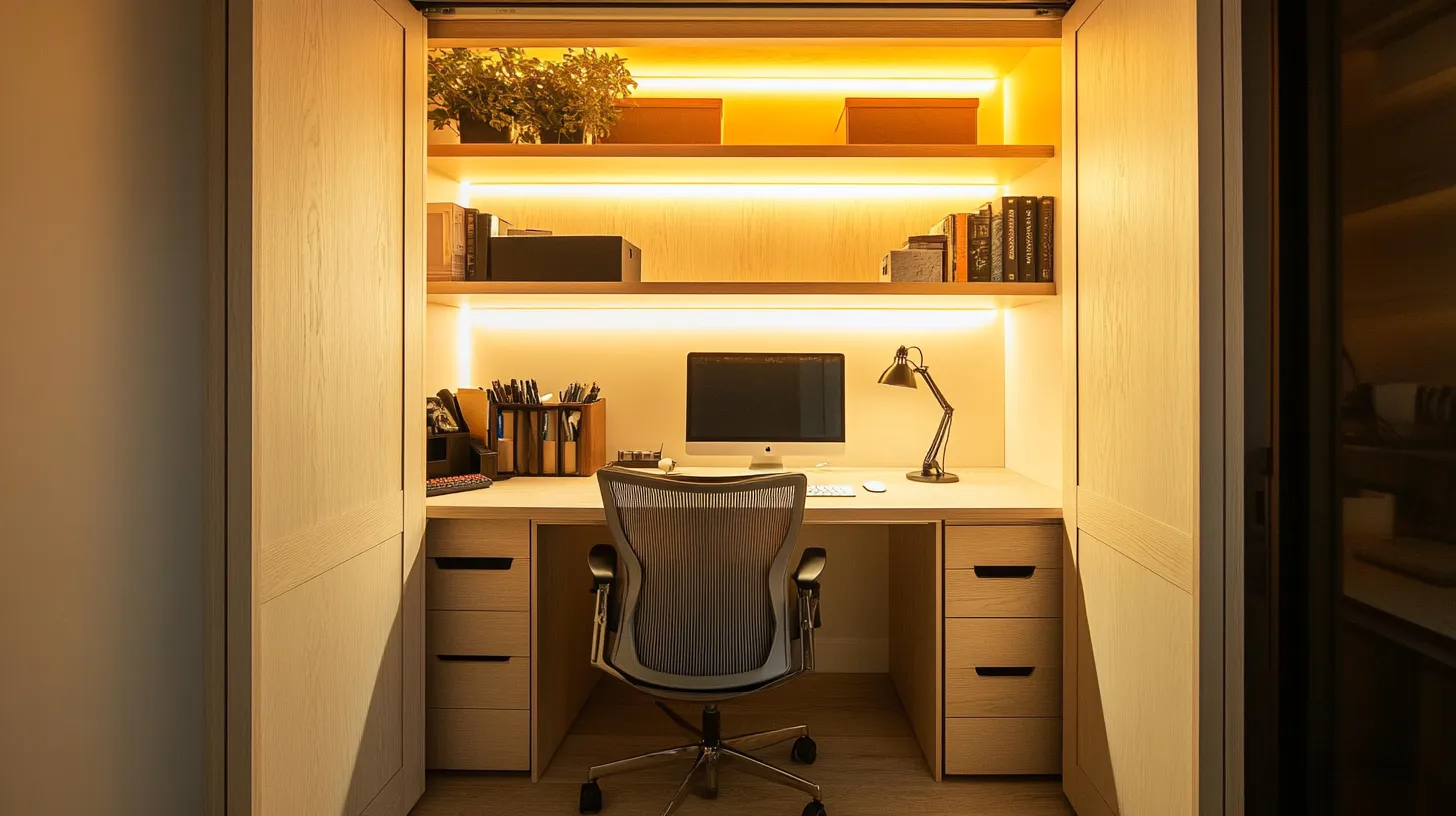 4. Closet Office? Yes, Please