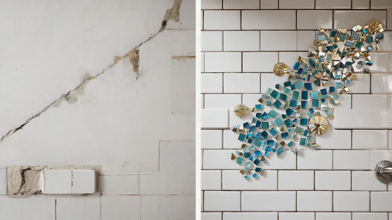 4. Add a Decorative Tile Accent – Make It Look Intentional