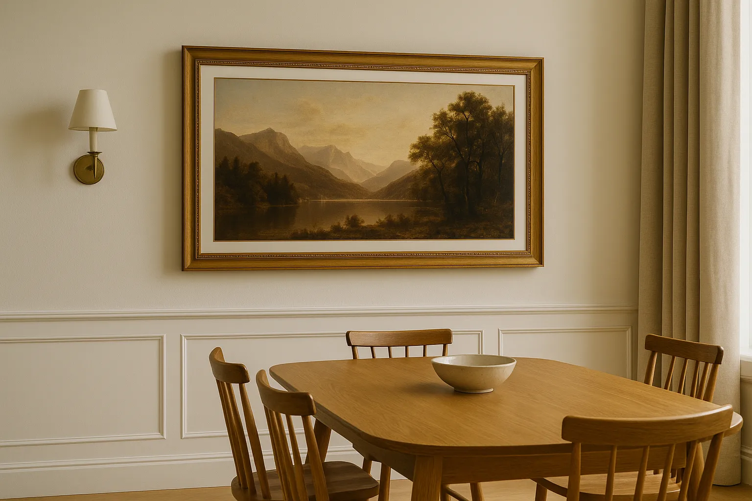 4. Frame TV as Art: Aesthetic First, Function When Needed