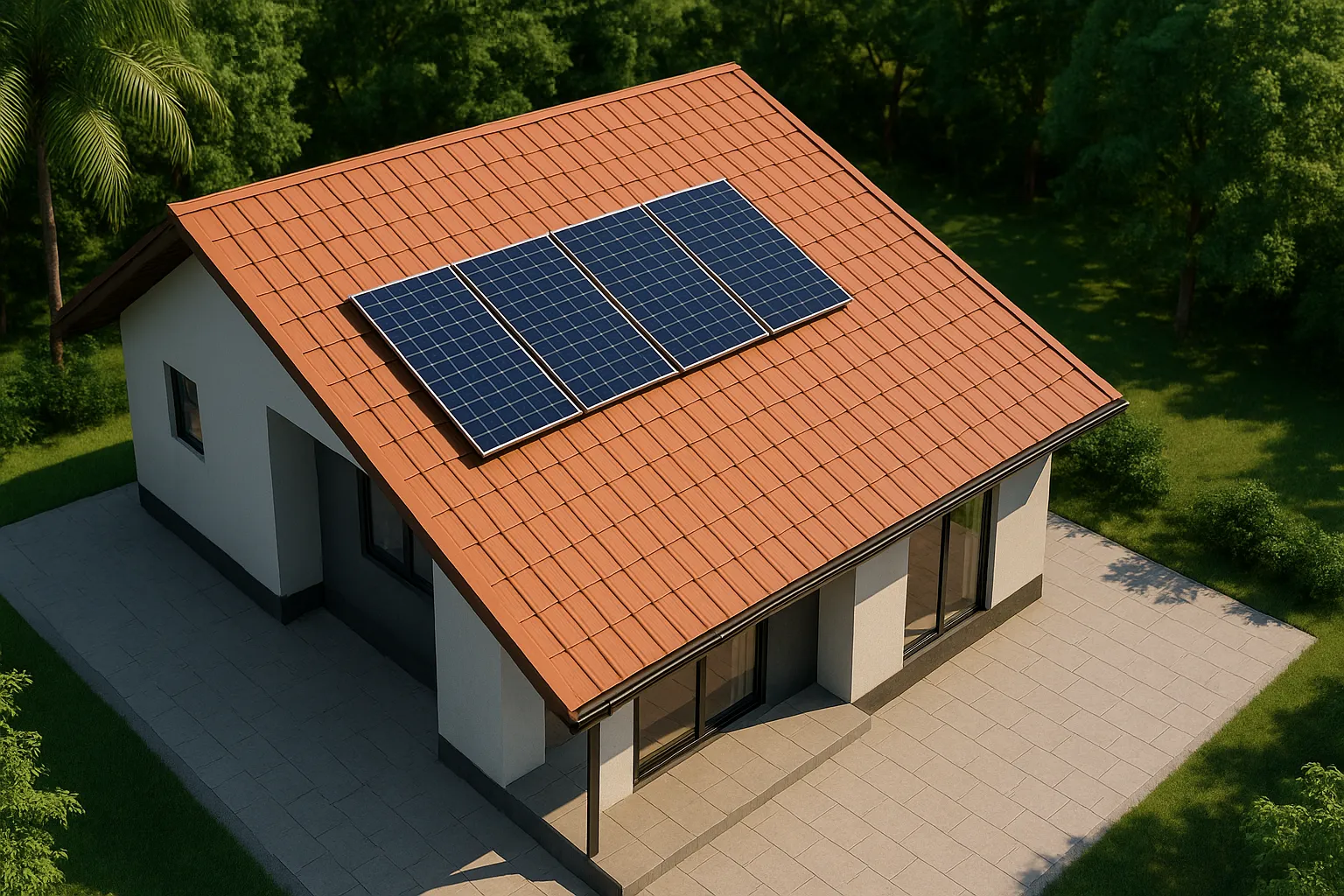 Sloped Roof for a Tropical Home (Malaysia)