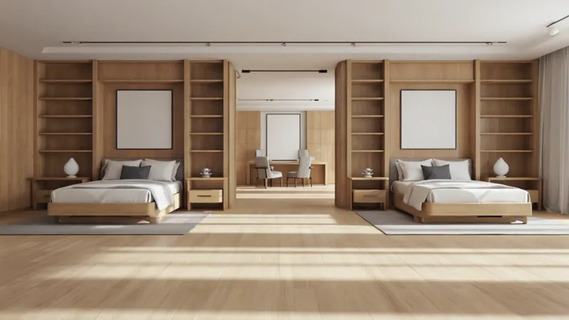 Six Bedroom Layout Ideas for 2 Beds: Maximize Your Space