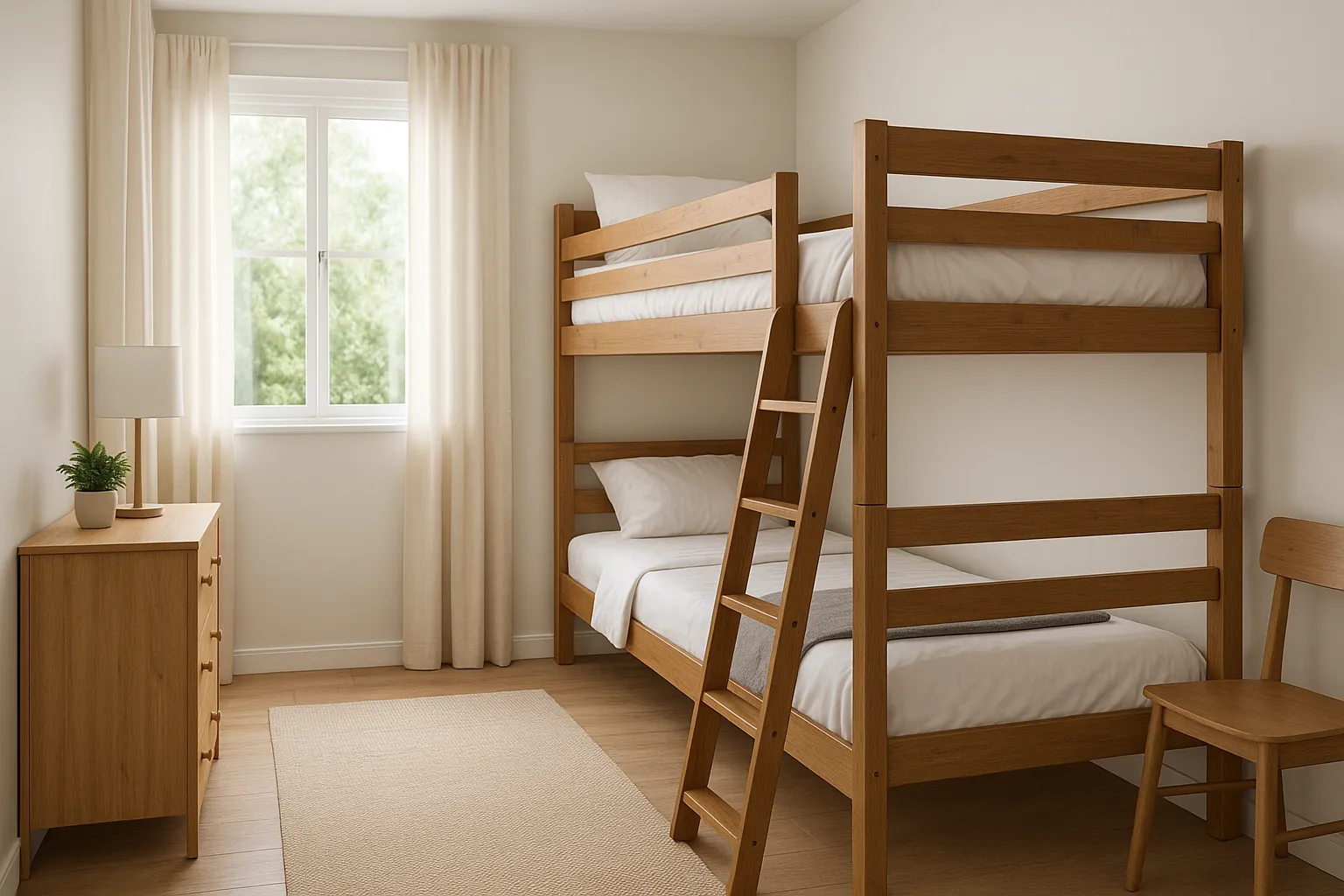 Bunk Beds Solution  (for Narrow Room)