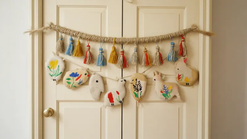 親子で楽しむ手作りドア飾りアイデア