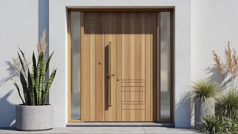 北欧テイストで玄関ドア飾りが変わる新提案: センスアップの工夫