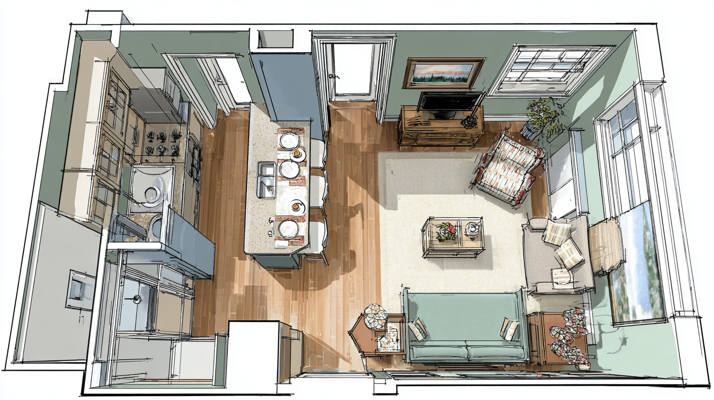 2. One-Bedroom Apartment