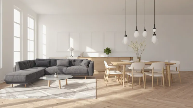 無駄のない動線とオープンな空間設計