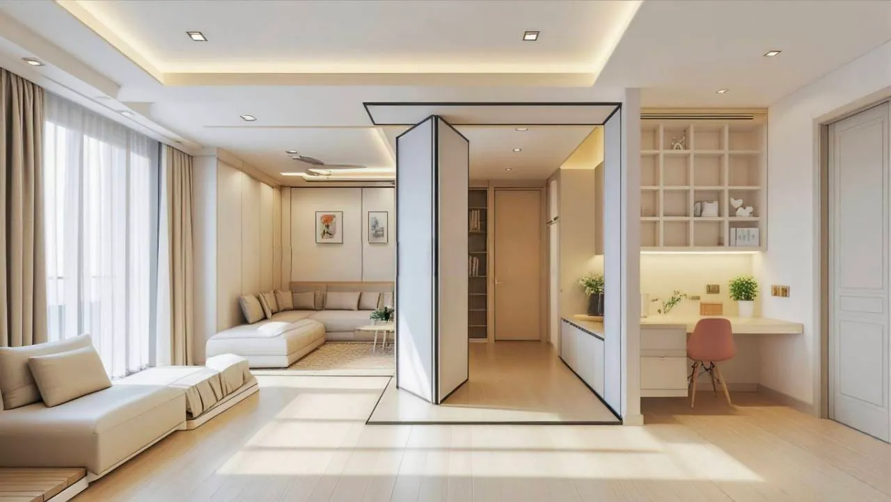 2LDKで家族にも優しい空間づくり