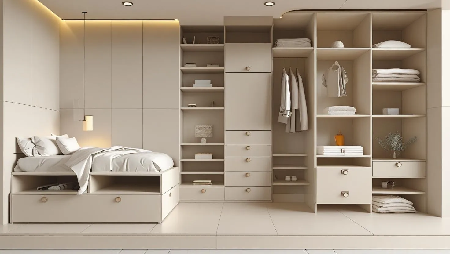 充実した収納でスッキリ暮らす間取り