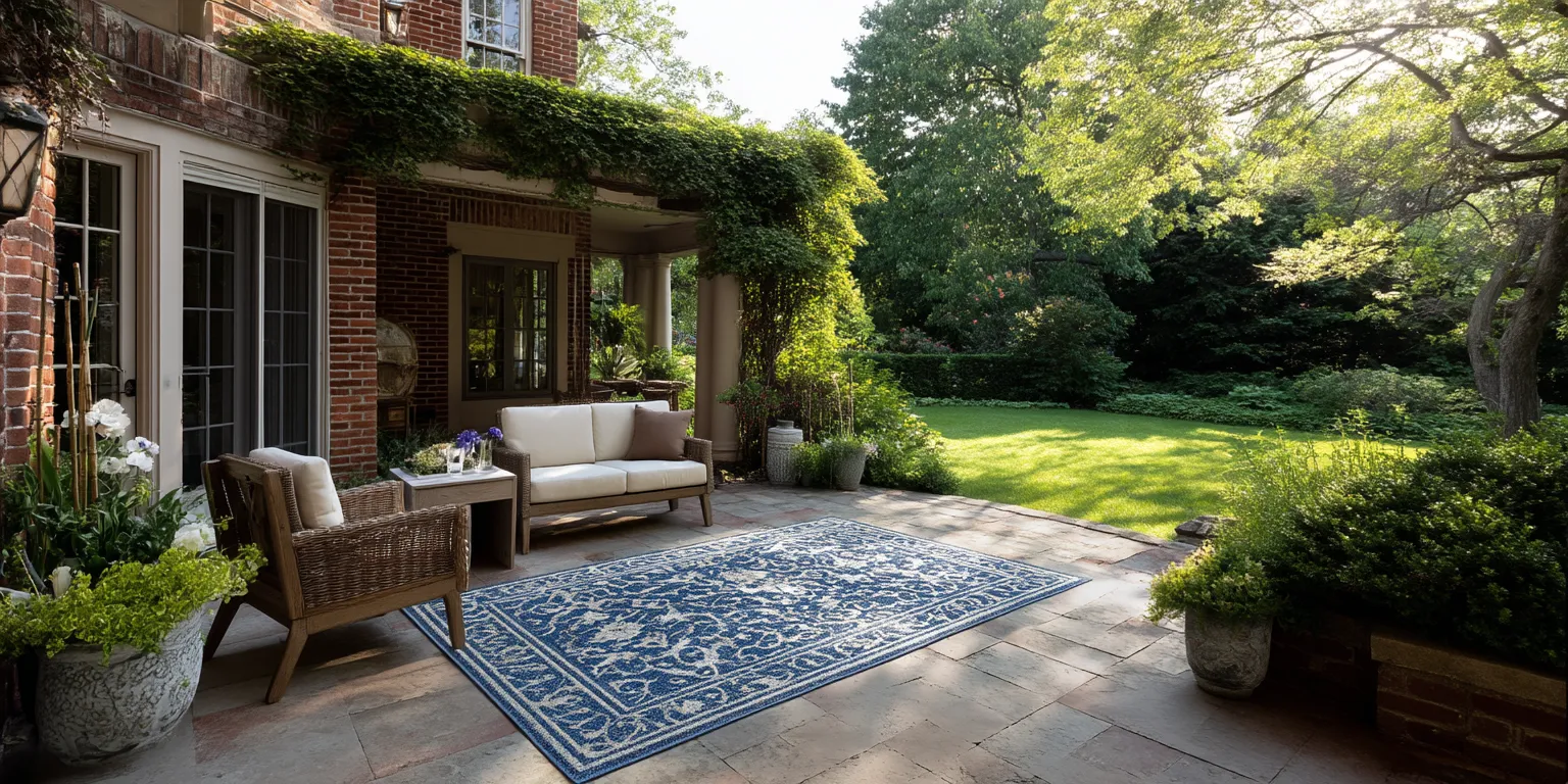 2. Brick or Gravel Border Frame