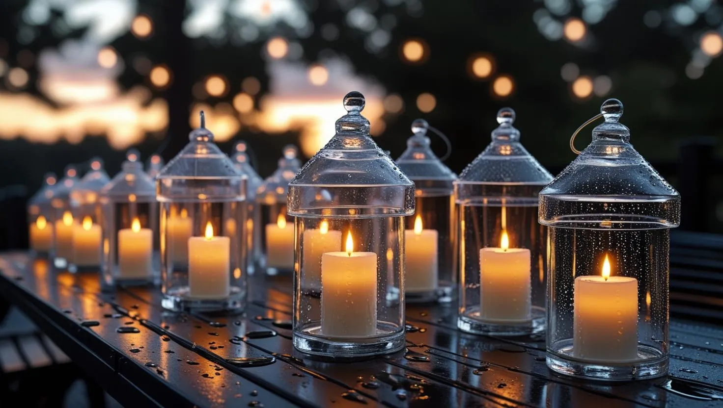 Vibrant Waterproof Centerpieces