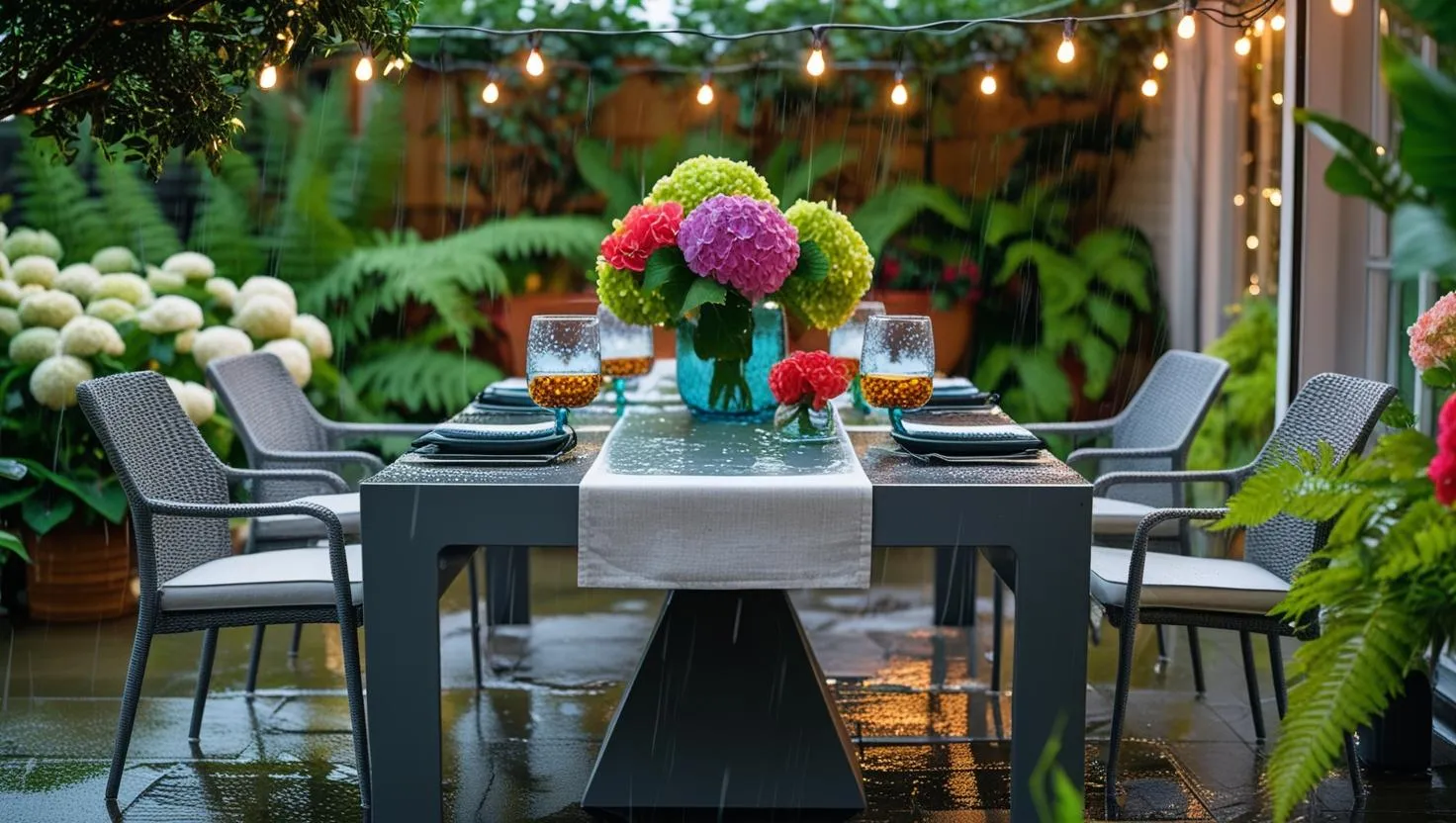 Waterproof Outdoor Table Ideas