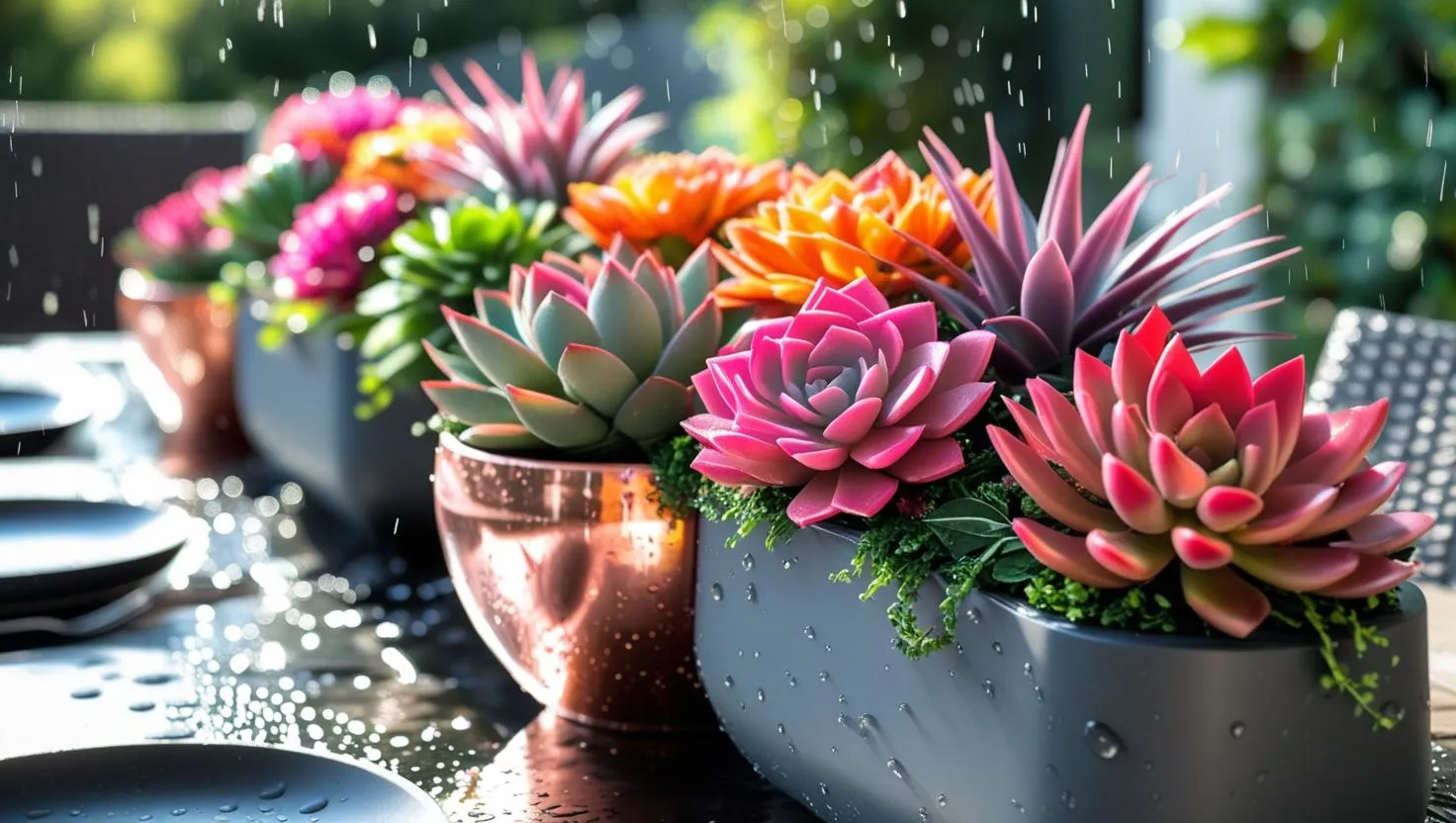 Fresh Ideas for Waterproof Outdoor Table Decor