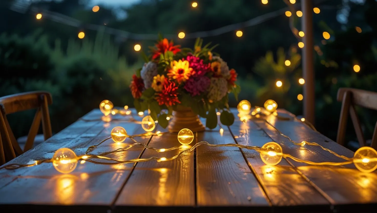 Weather-Resistant Table Runners and Placemats