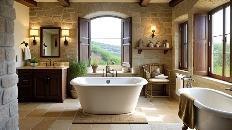 Tuscan Bathroom Inspiration: Transform Your Space with Italian Charm