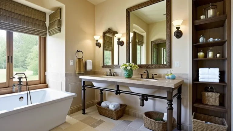 Elegant Tuscan Style Fixtures and Accessories