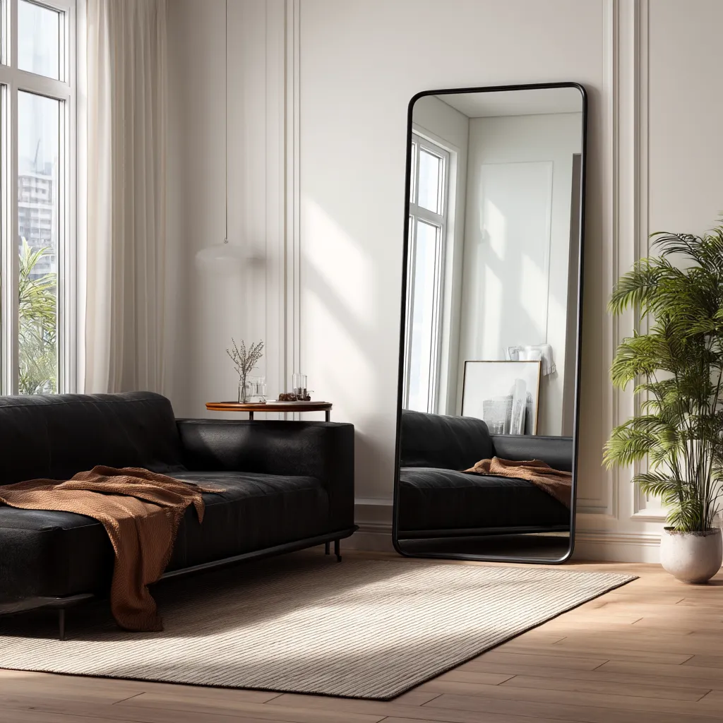 6. Use Mirrors to Expand Visual Space