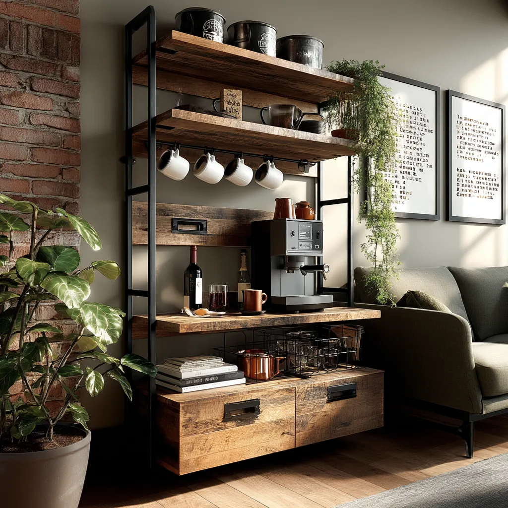 5. Wall-Mounted Shelving