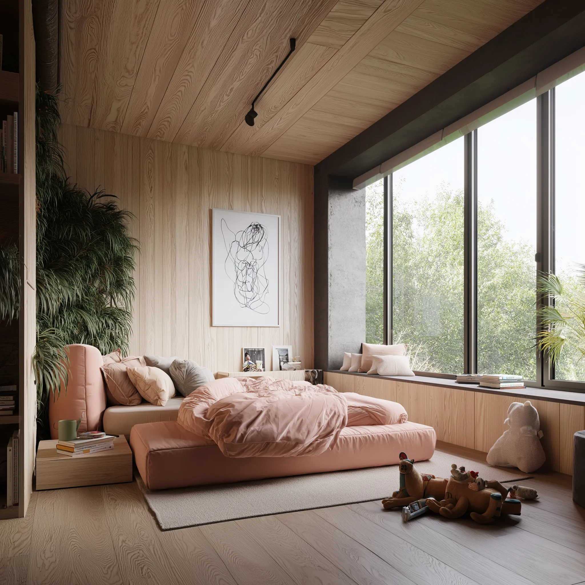 1. Murphy Bed for Daytime Flexibility