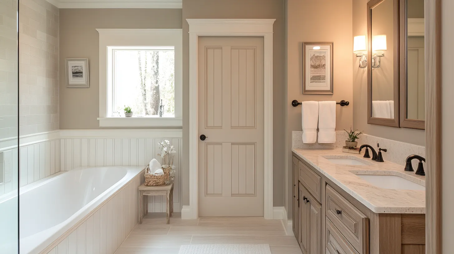 4. Pocket Door Instead of Swing Door