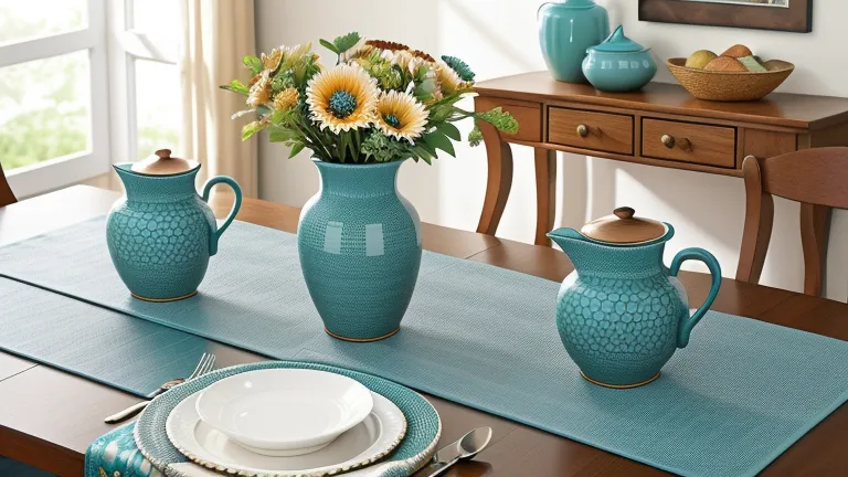 Teal Decor Accessories Tie Everything Together