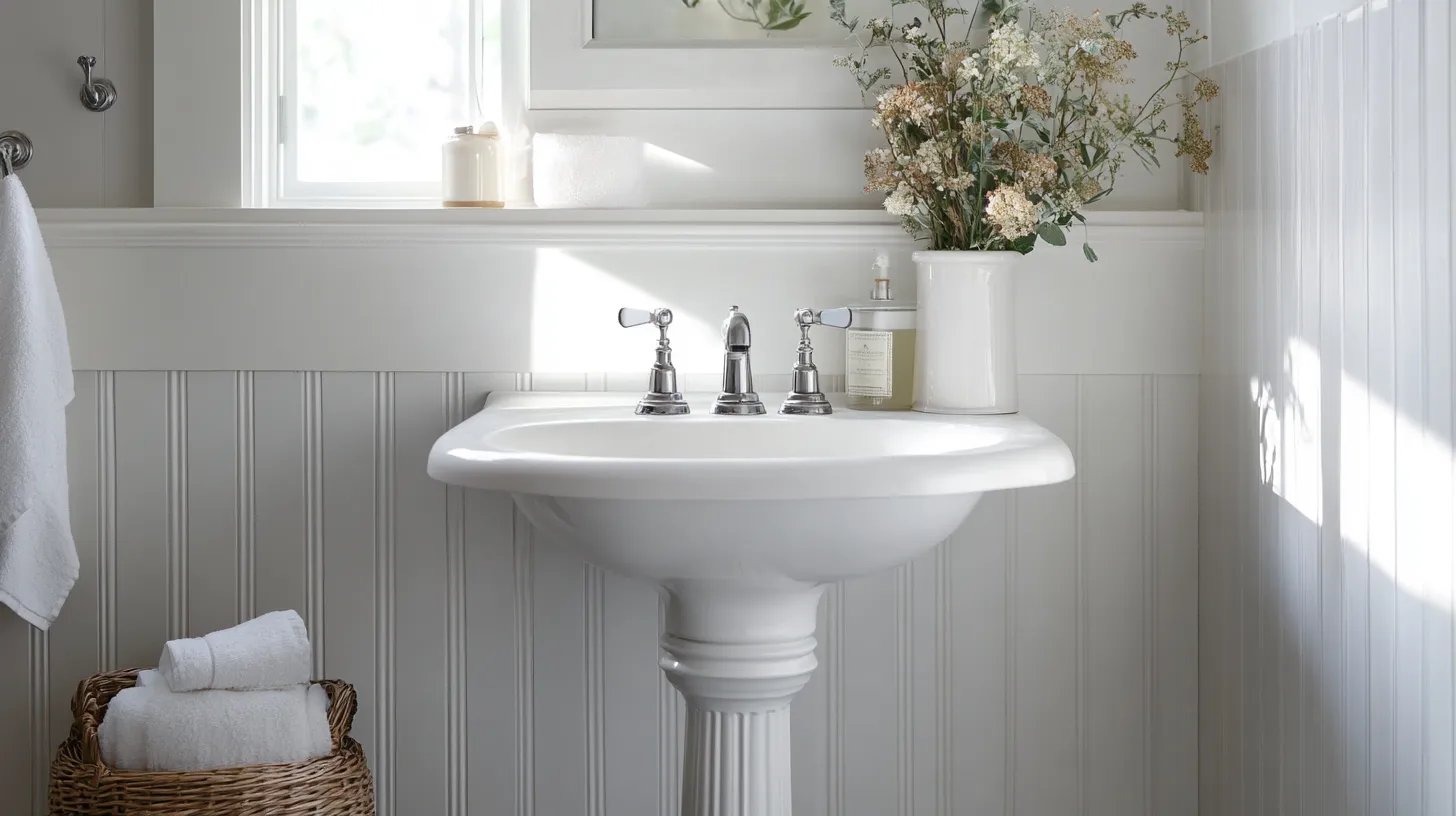 10 Stunning Pedestal Sink Ideas