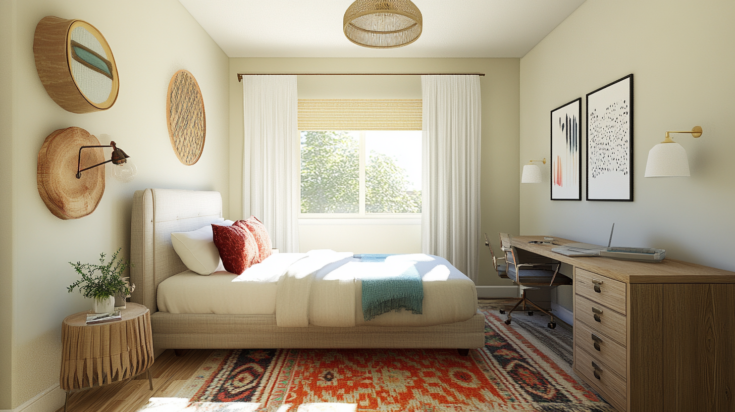 Layout 2: Master Bedroom with Reading Nook
