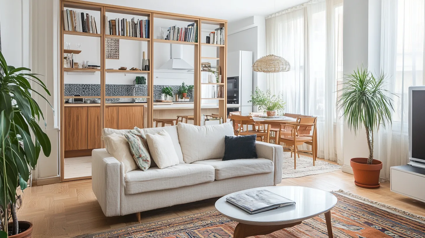 3. Folding Screens and Freestanding Dividers