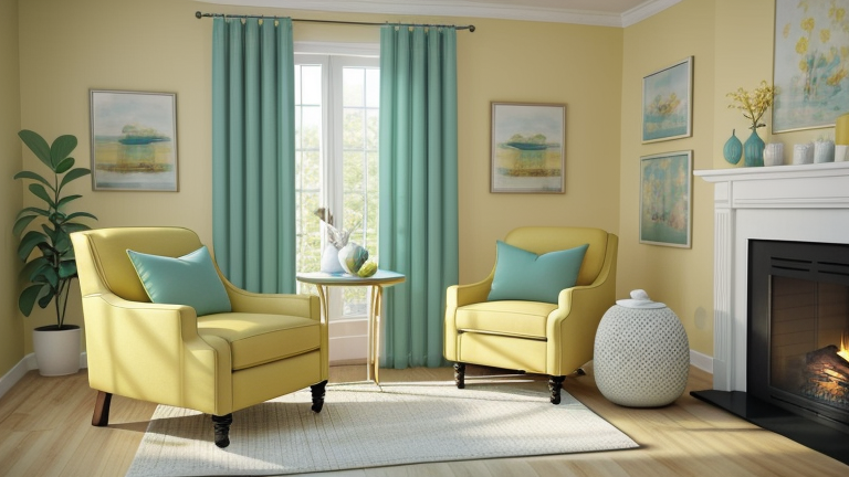 Teal and Yellow Living Room Ideas: Create a Vibrant Space