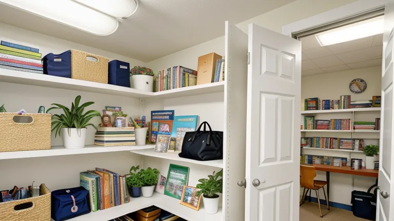 Maximize Vertical Storage Solutions in Small Dorms